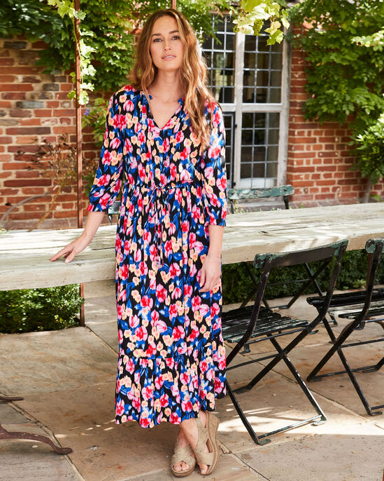 Crinkle Maxi Dress