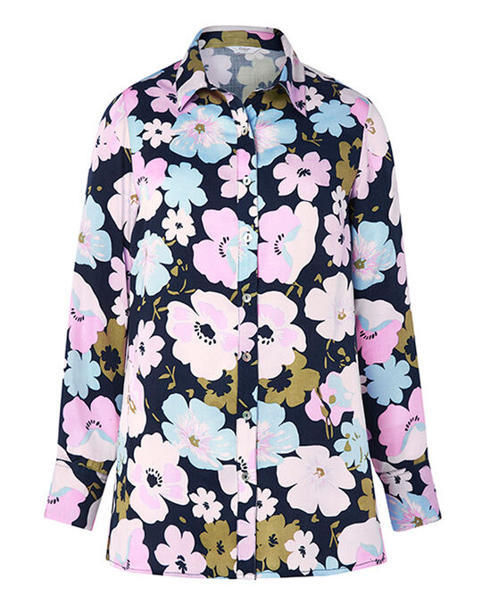 Petunia Long Sleeve Printed Shirt