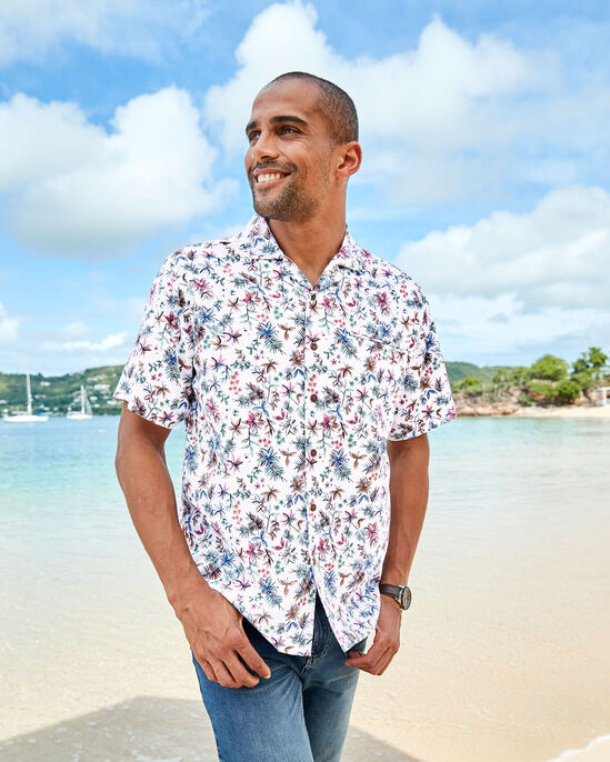 Short Sleeve Summer Print Soft Touch Print Shirt