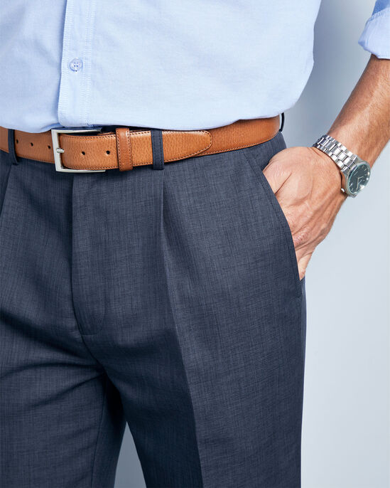 Pleat Front Supreme Easy-Care Trousers