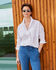 Relaxed Cotton Long Sleeve Shirt