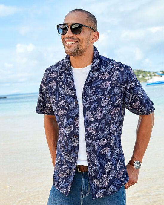 Short Sleeve Summer Print Soft Touch Print Shirt