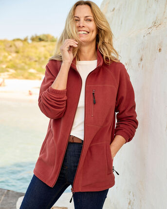 Fleece Zip Through Jacket