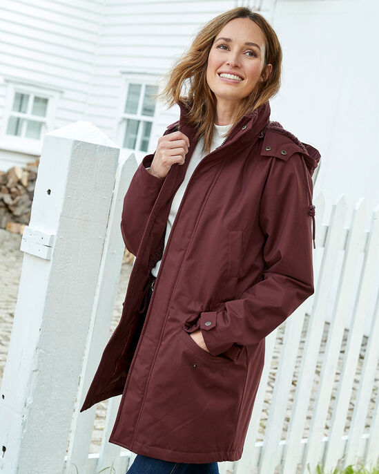 Sherpa Lined Waterproof Parka