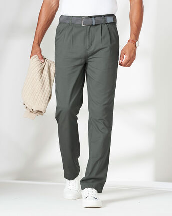 Pleat Front Comfort Trousers