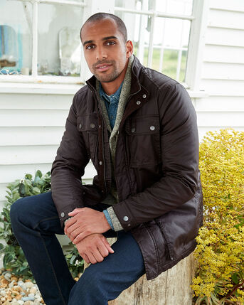 Hartington Wax Look Field Jacket