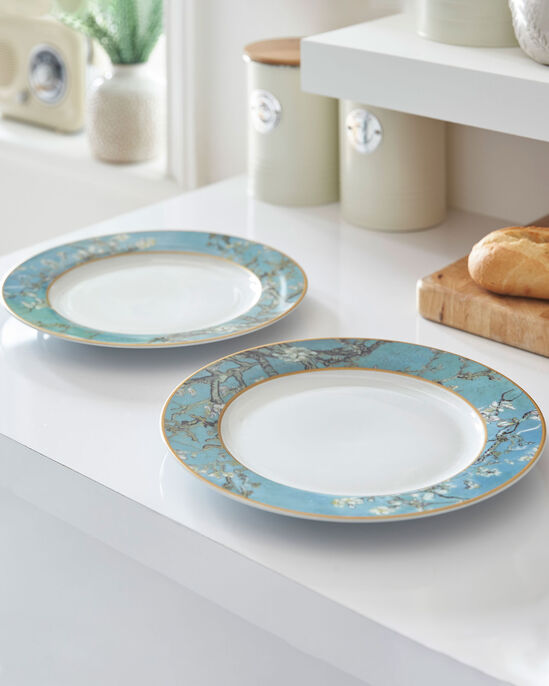 2 Pack Almond Blossom Dinner Plates 