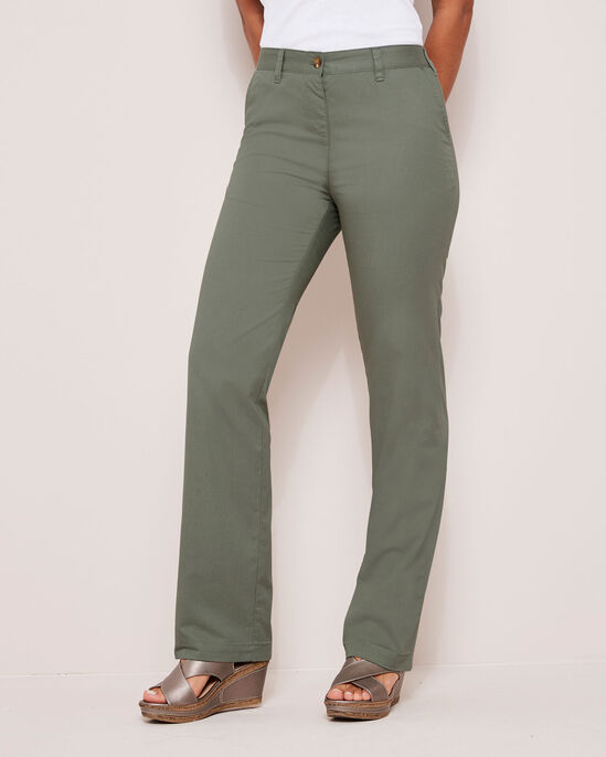 Everyday Straight-Leg Trousers