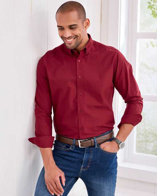 Long Sleeve Winter Weight Oxford Shirt