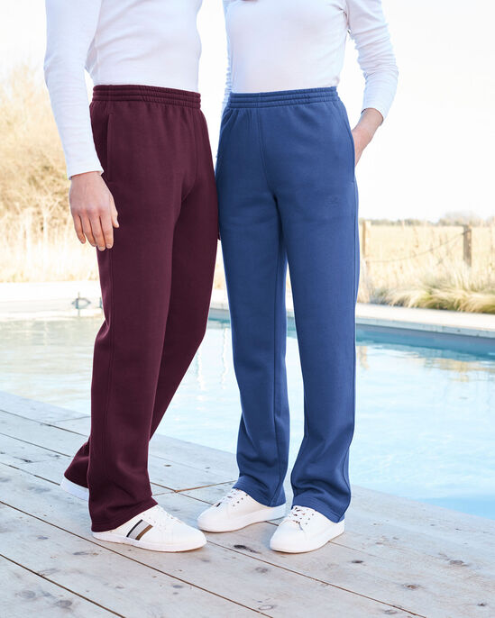 Coloured Straight Hem Jog Pants