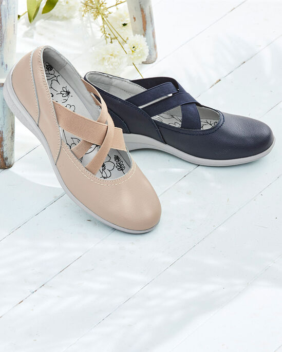 Leather Elasticated Shoes