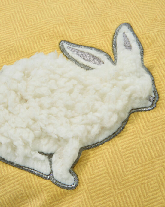 Rabbits Appliqué Cushion