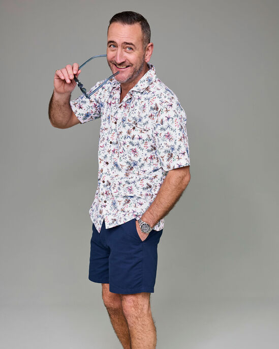 Short Sleeve Summer Print Soft Touch Print Shirt