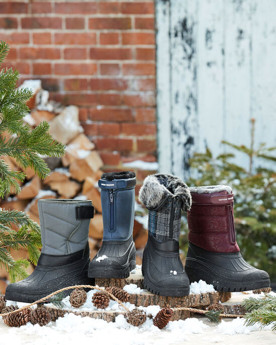 Zip Front Wilderness Boots