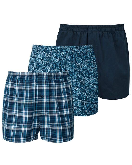 Pack of 3 Woven Boxers