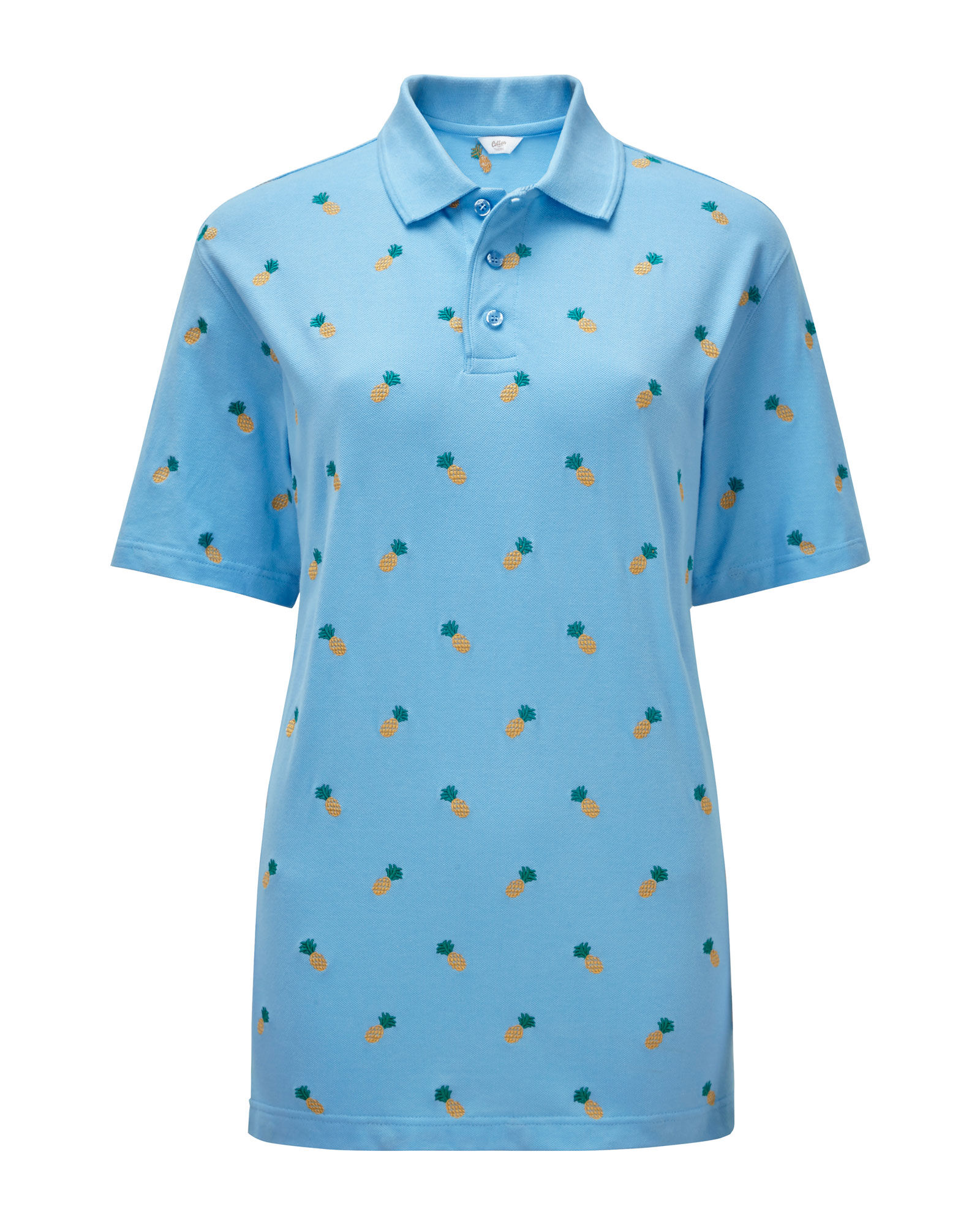 Zimaes-Men Assorted Colors Polo-Collar Original Fit Short Sleeve Blouse Shirt 