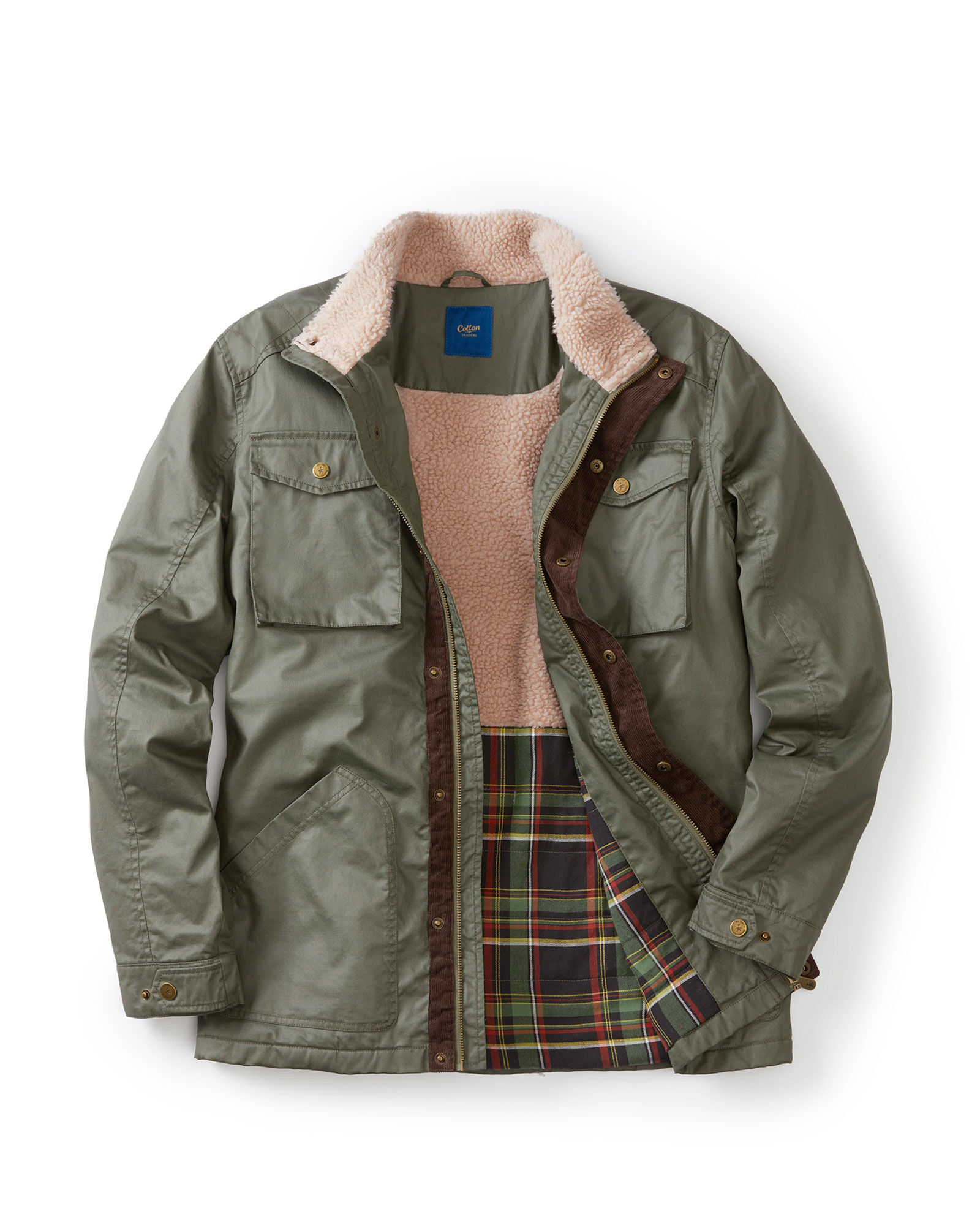 Cotton traders wax jacket store