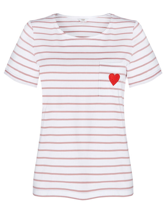 Skip-A-Beat Heart Pocket T-Shirt