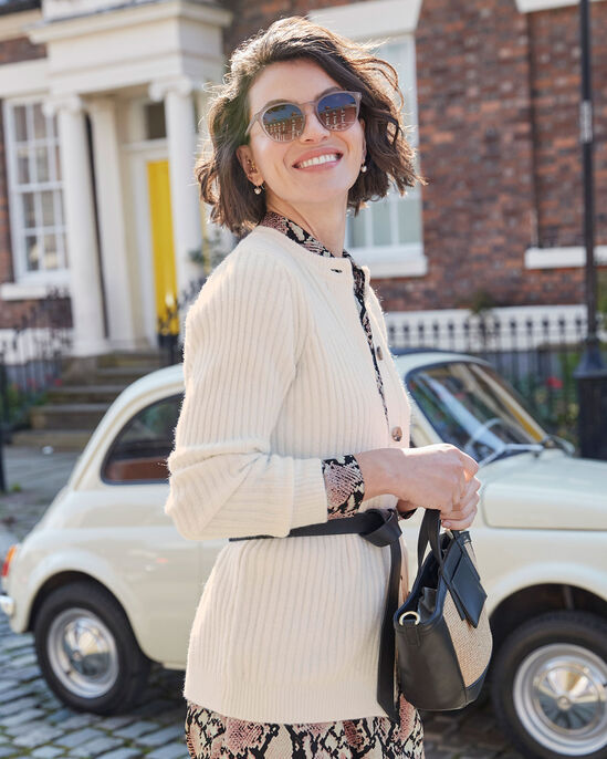 Cosy Button Cardigan