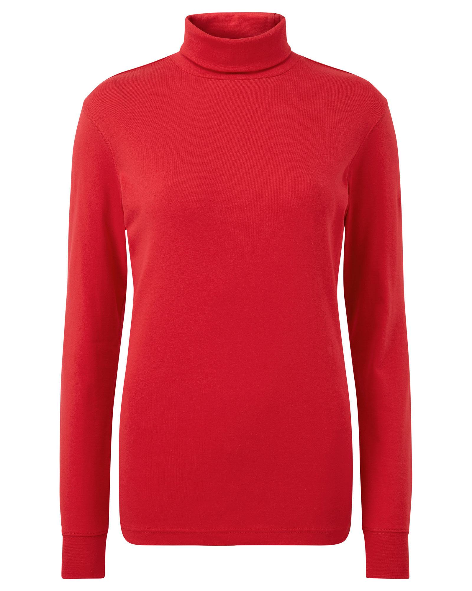 ladies cotton polo neck tops