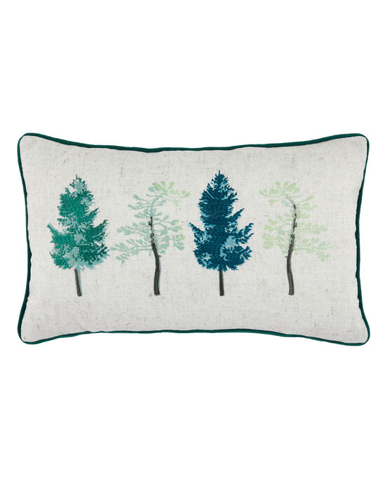 Embroidered Trees Cushion