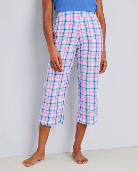 Cotton Lounge Crop Trousers