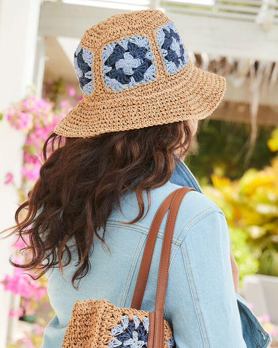 Straw Flower Hat