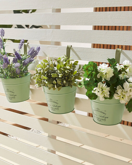 3 Pack Vintage Wall Planter