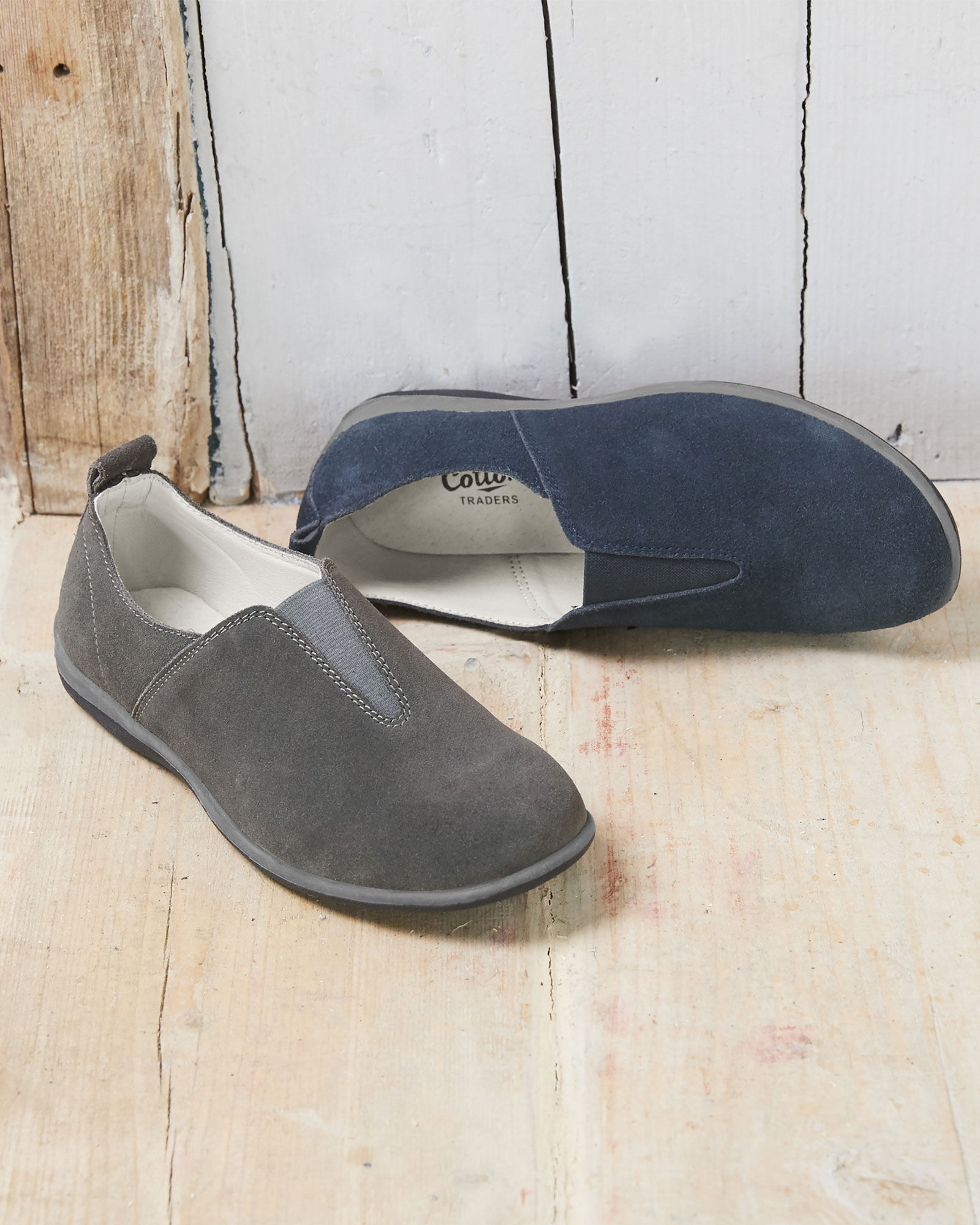 cotton traders slip on trainers