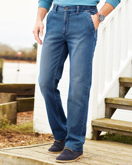 Side Elasticated Jeans