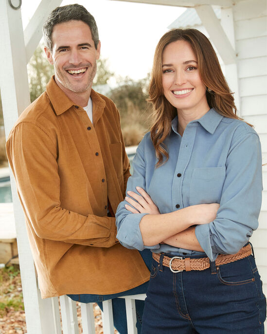 Long Sleeve Cord Shirt