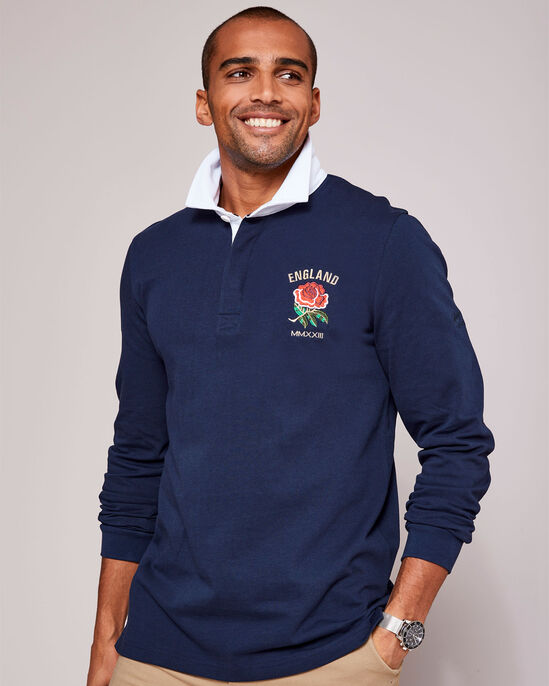 England Classic Long Sleeve Rugby Shirt