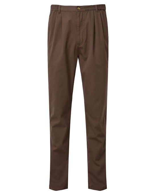 Pleat Front Comfort Trousers