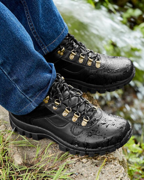 Leather Waterproof Walking Shoes