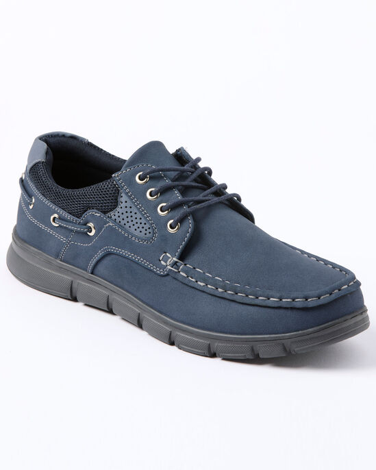 Lightweight Flexisole Lace-Up Boat Shoes
