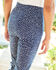 Printed Super Stretchy Crop Trousers