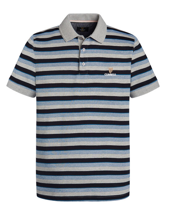 Guinness™ Short Sleeve Jersey Stripe Polo Shirt