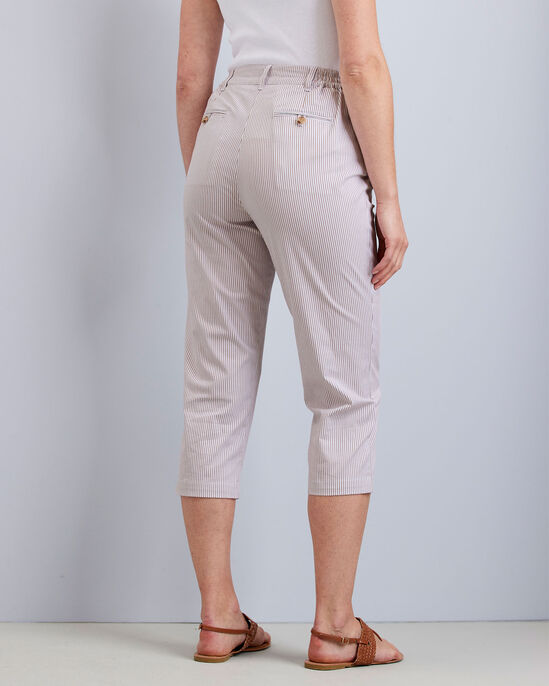 Classic Chino Crop Trousers