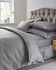 300 Thread Count Sateen Striped Oxford Duvet Set With Oxford Pillowcases