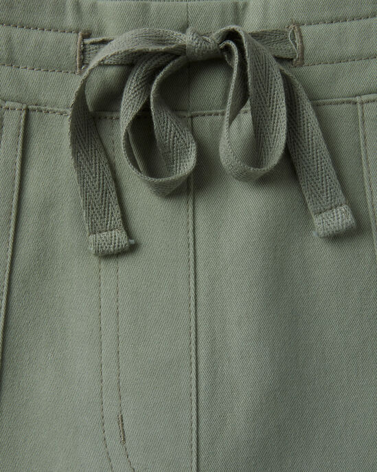 Wrinkle Free Pull-On Straight-Leg Trousers
