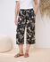 Printed Crop Trousers