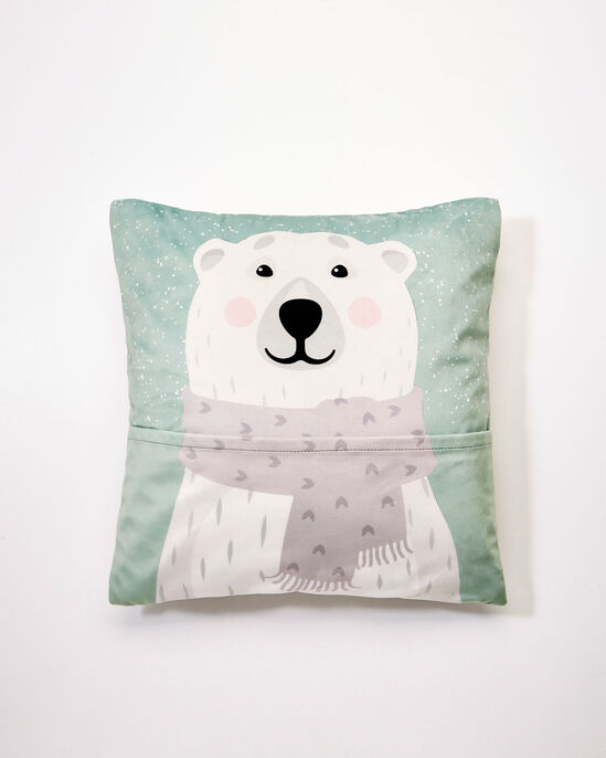 Polar Bear Pocket Cushion