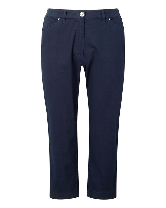 Classic Chino Crop Trousers