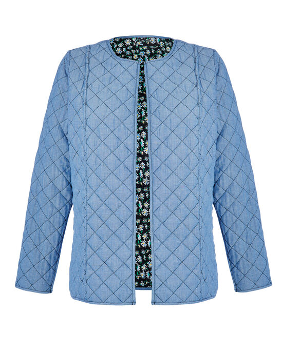 Twice-As-Nice Reversible Cotton Quilted Jacket