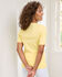 Wrinkle Free Short Sleeve Scoop Neck Top