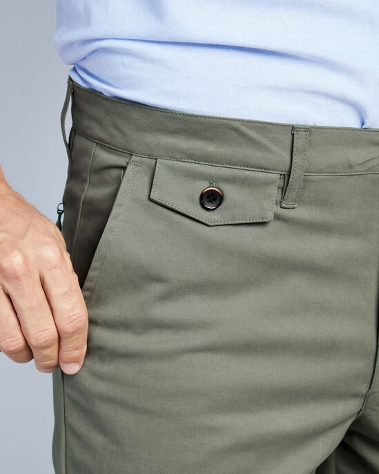 Flat Front Wrinkle Free Stretch Chino Shorts