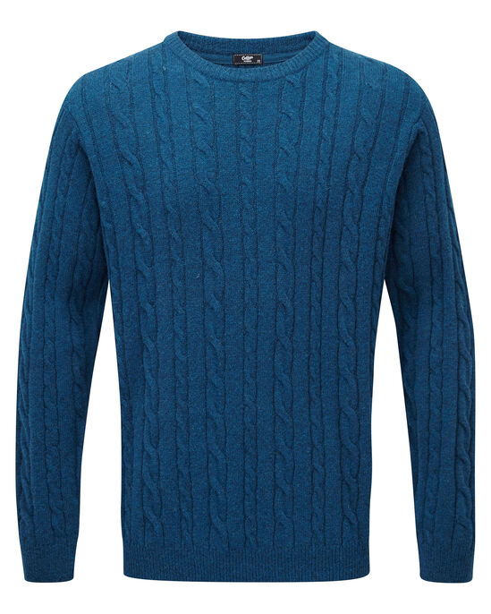 Lambswool Rich Cable Jumper