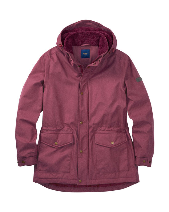 Fleece-Lined Waterproof Coat