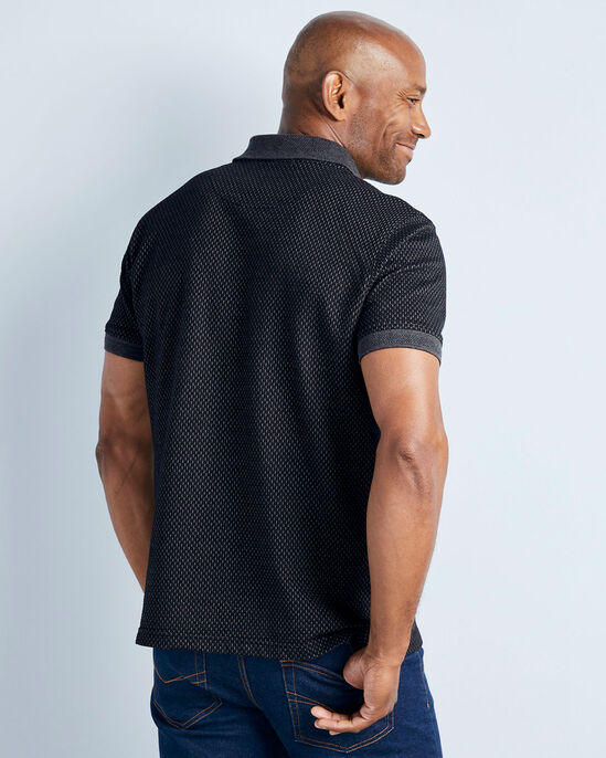 Guinness™ Short Sleeve Textured Polo Shirt