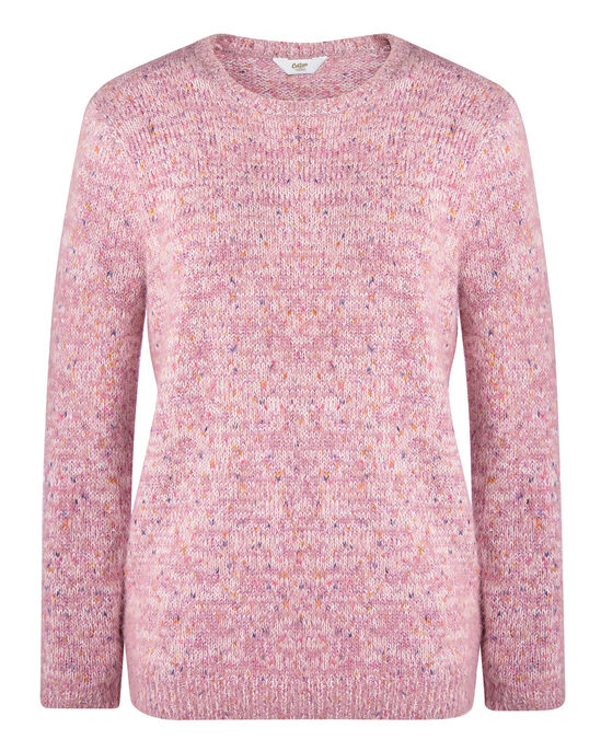 Fluffy Sequin Knitted Jumper